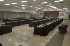 Large Multipurpose room set for an event