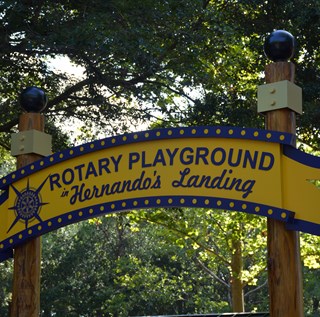 Rotary Playground in Hernando's Landing