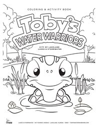 Toby's Water Warriors Coloring Page 1