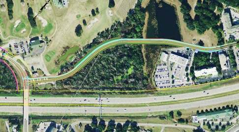 Lakeland Park Drive Connector Project area