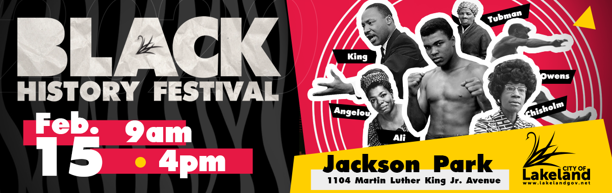 Black History Festival - February 15 2020 at Jackson Park, Event Info and photos of famous black leaders