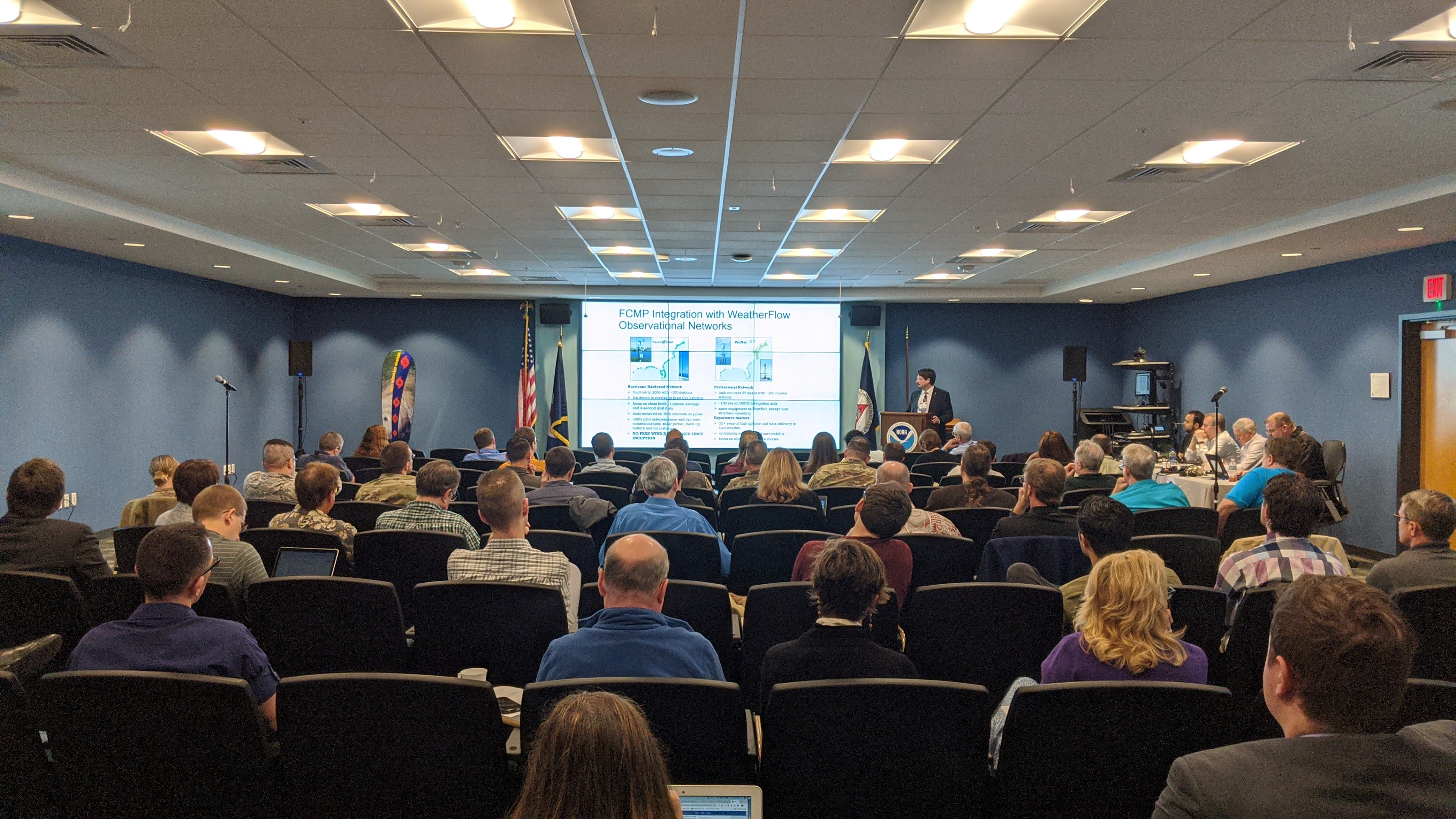 2020 Interdepartmental Hurricane Conference room at NOAA Hangar