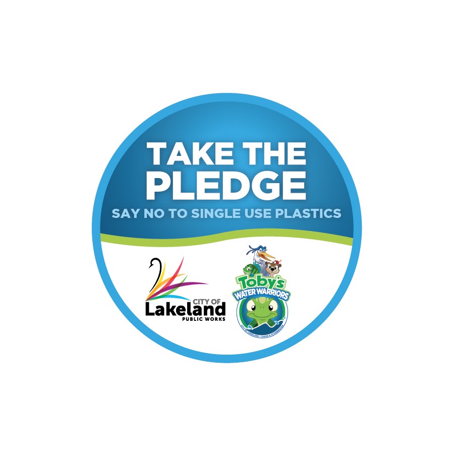 Toby's Take the Pledge Sticker