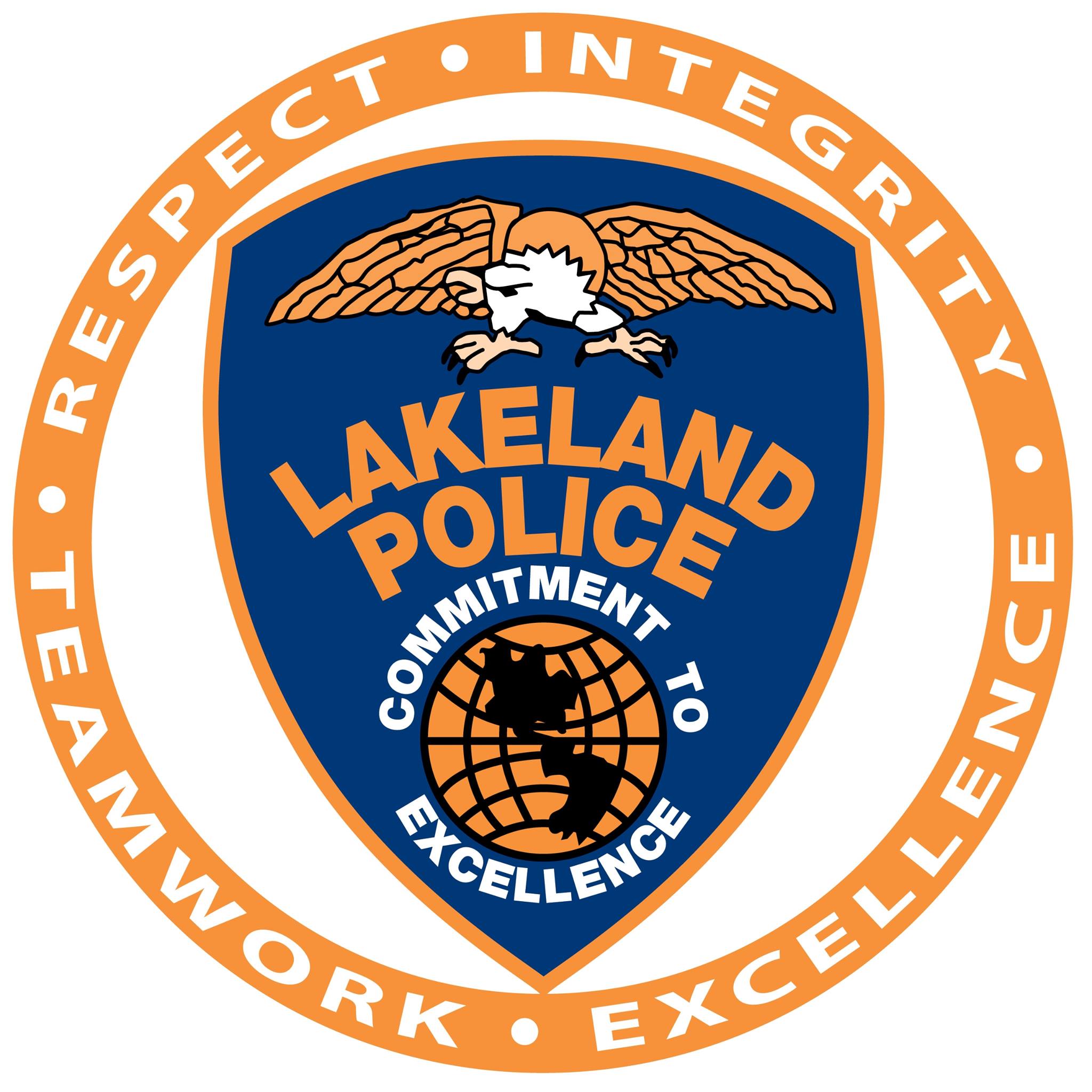 A picture of the Lakeland Police Department logo