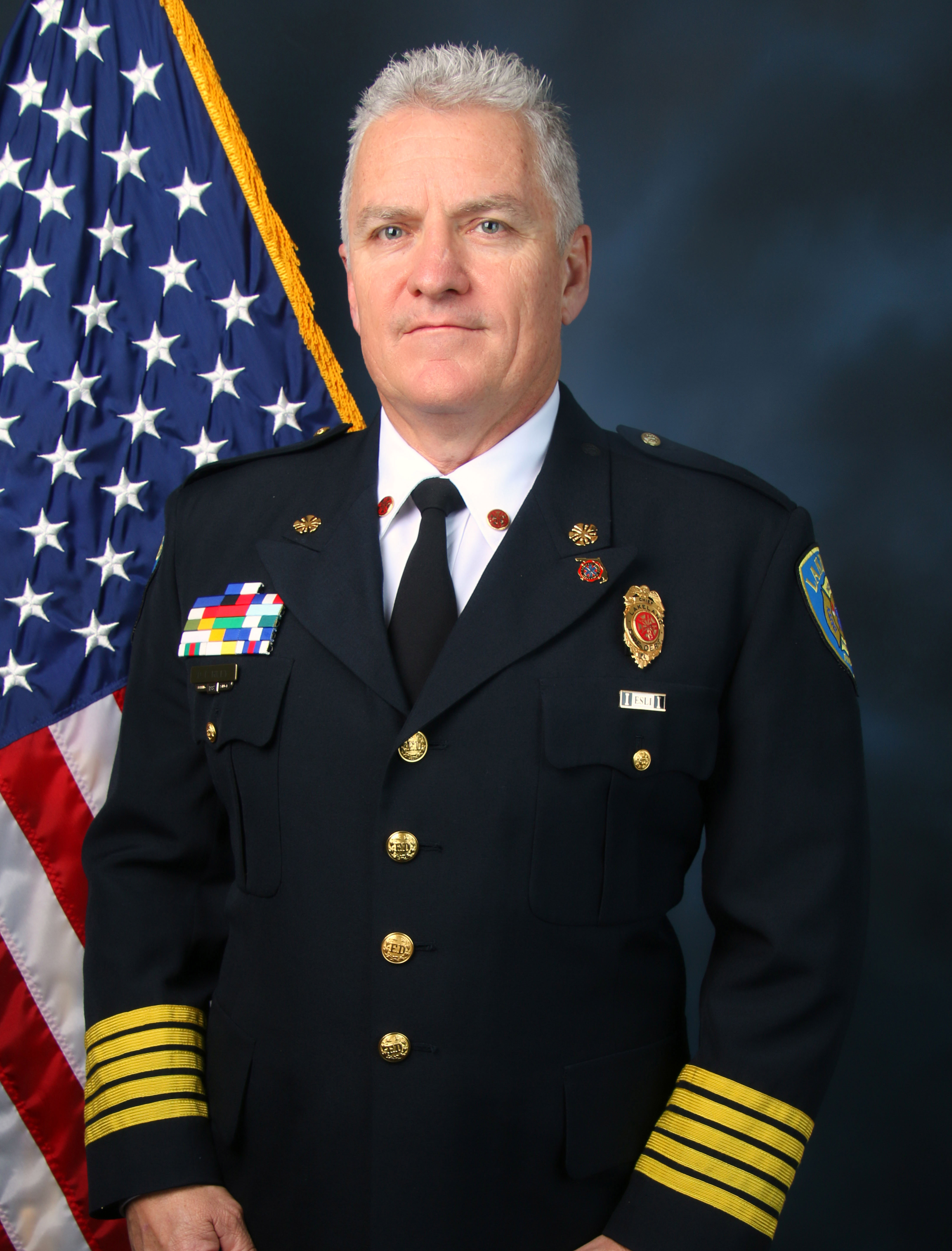 Photo of Fire Chief Douglas E. Riley