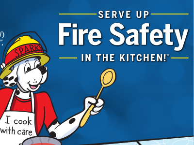 Fire Safety in the Kitchen Infographic