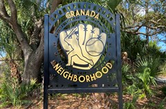 Granada Neighborhood Sign
