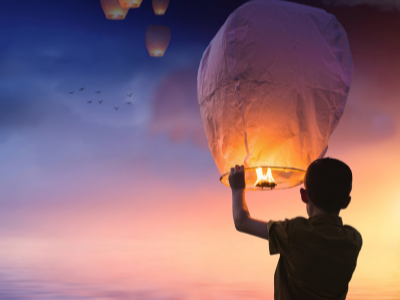 Sky lanterns pose a serious fire safety hazard and are prohibited by Florida Statute and the Florida Fire Prevention Code.
