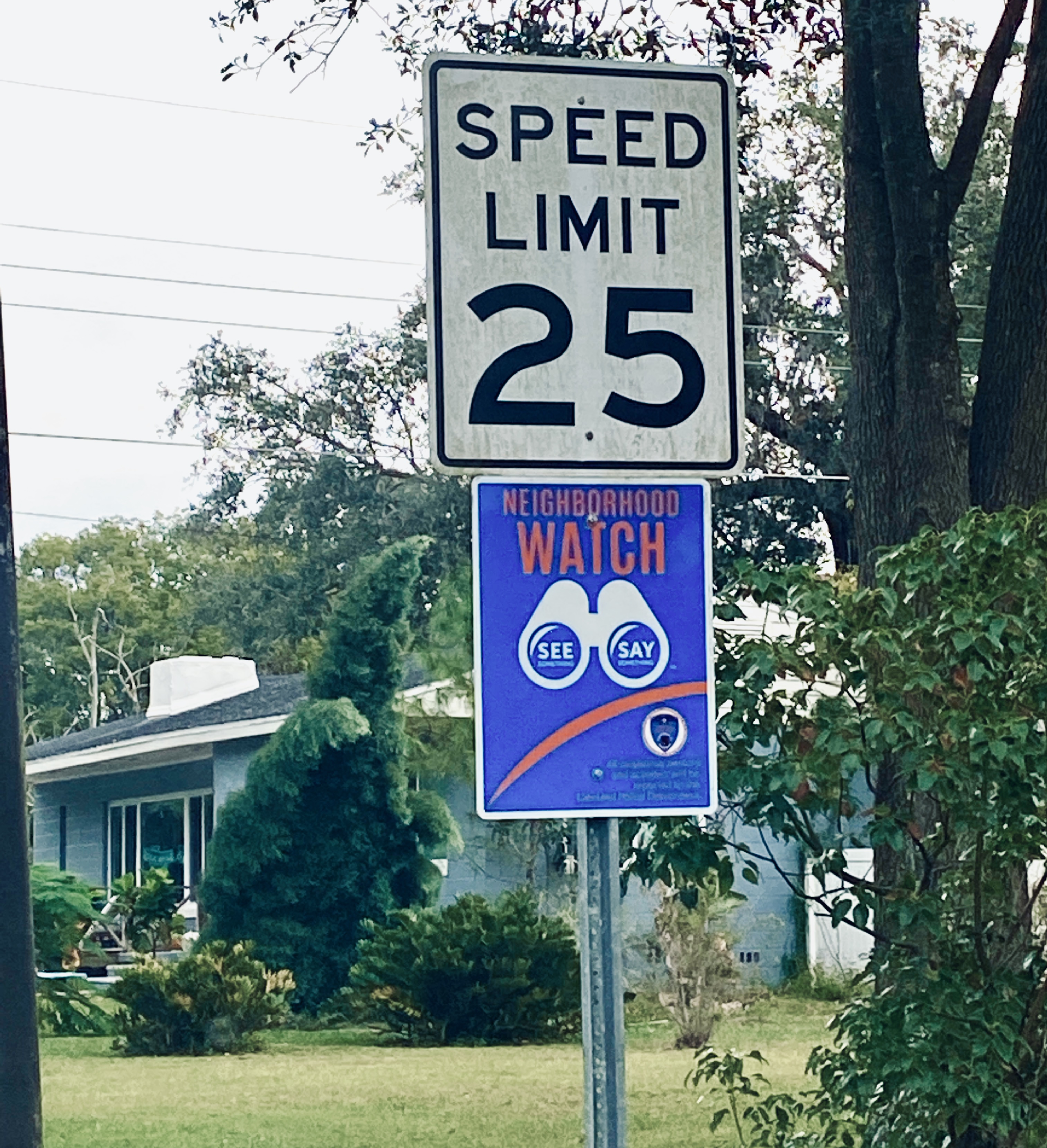 Camphor Heights has an active Neighborhood Watch committee.