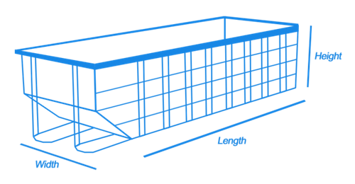 Dumpster dimensions