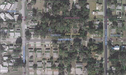 Josephine Street Sidewalk Project Location