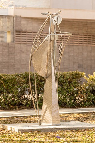 Sculpture on Lemon Street Promenade