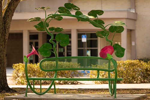 Sculpture on Lemon Street Promenade