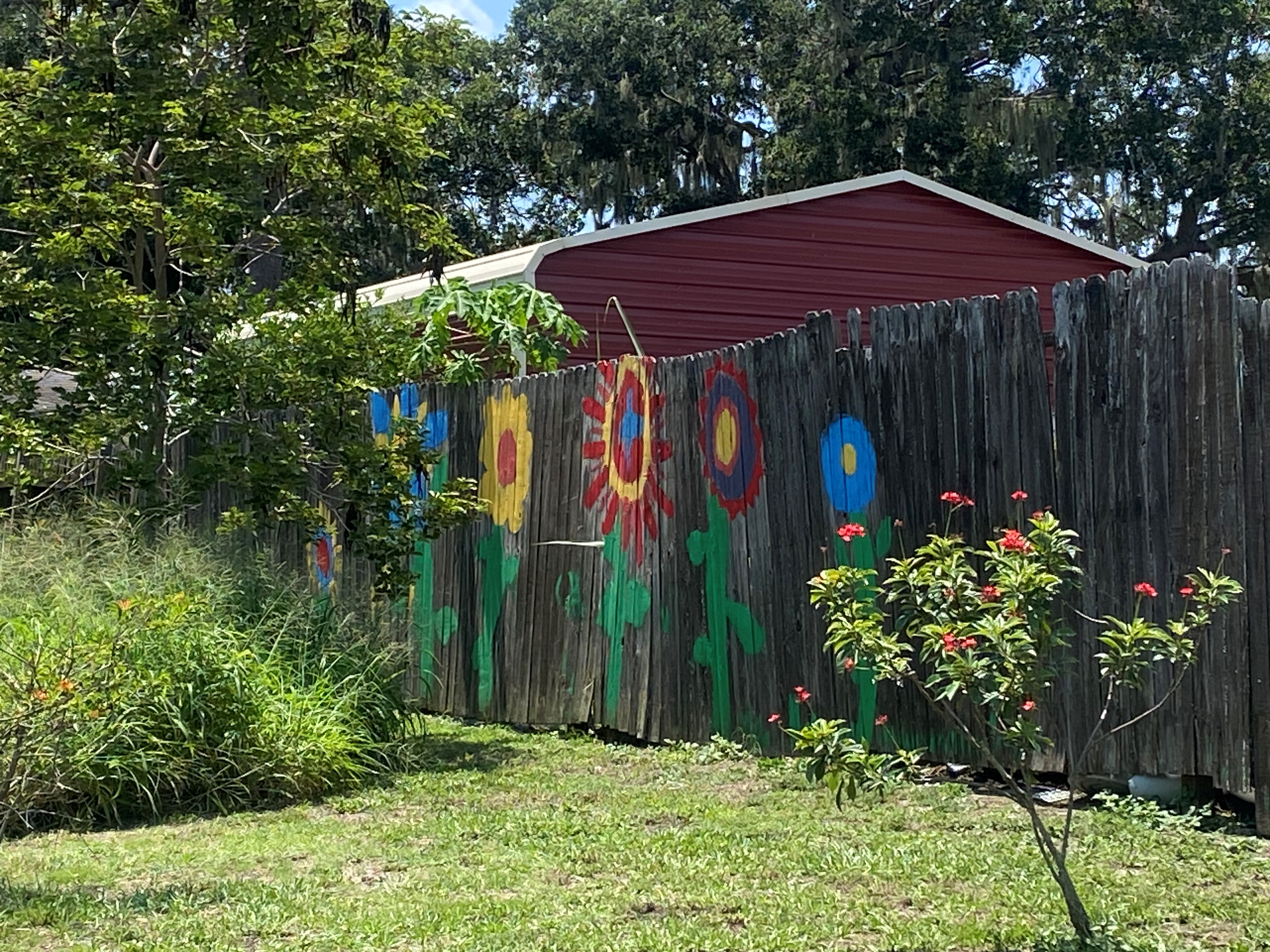 Some art in the Lakeshore Neighborhood.