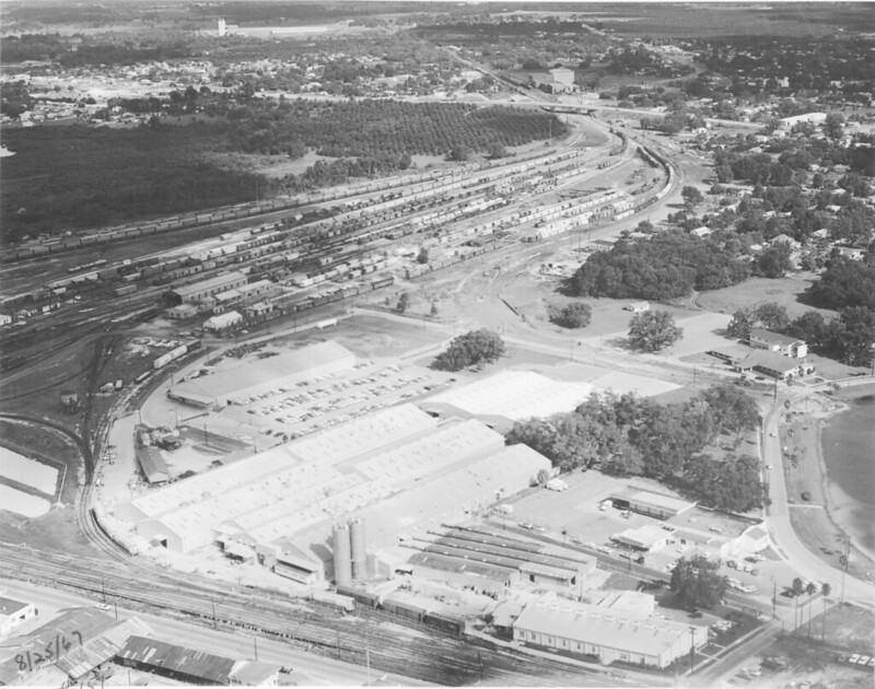 The Kathleen rail yard in 1967.