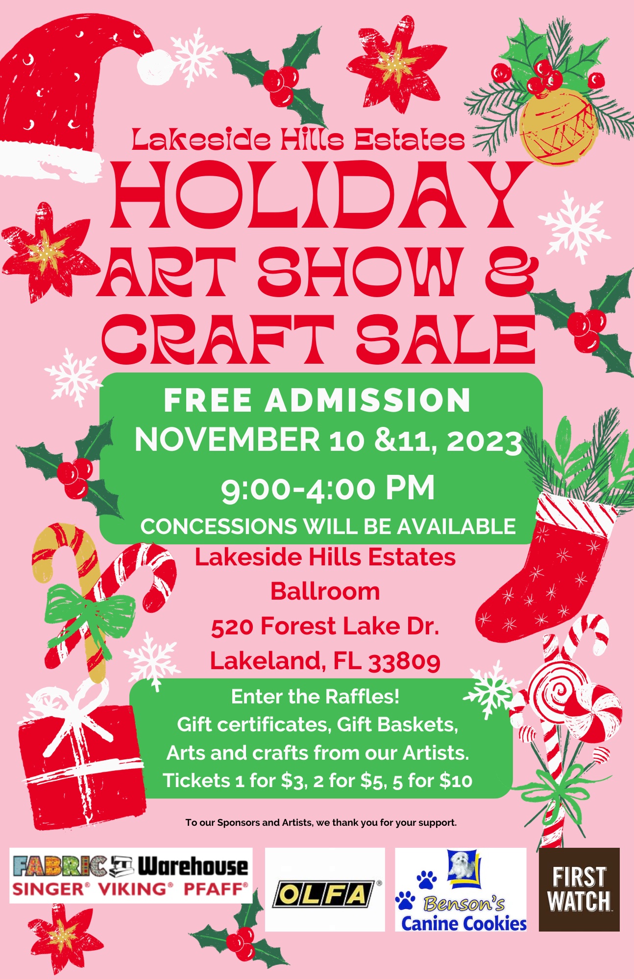Holiday Art Show And Craft Sale City Of Lakeland holiday-art-show-and-craft-sale-city-of-lakeland