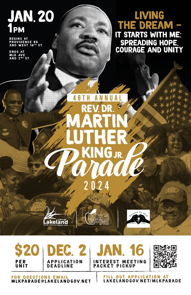 City of Lakeland Reverend Dr. Martin Luther King Jr Parade City of