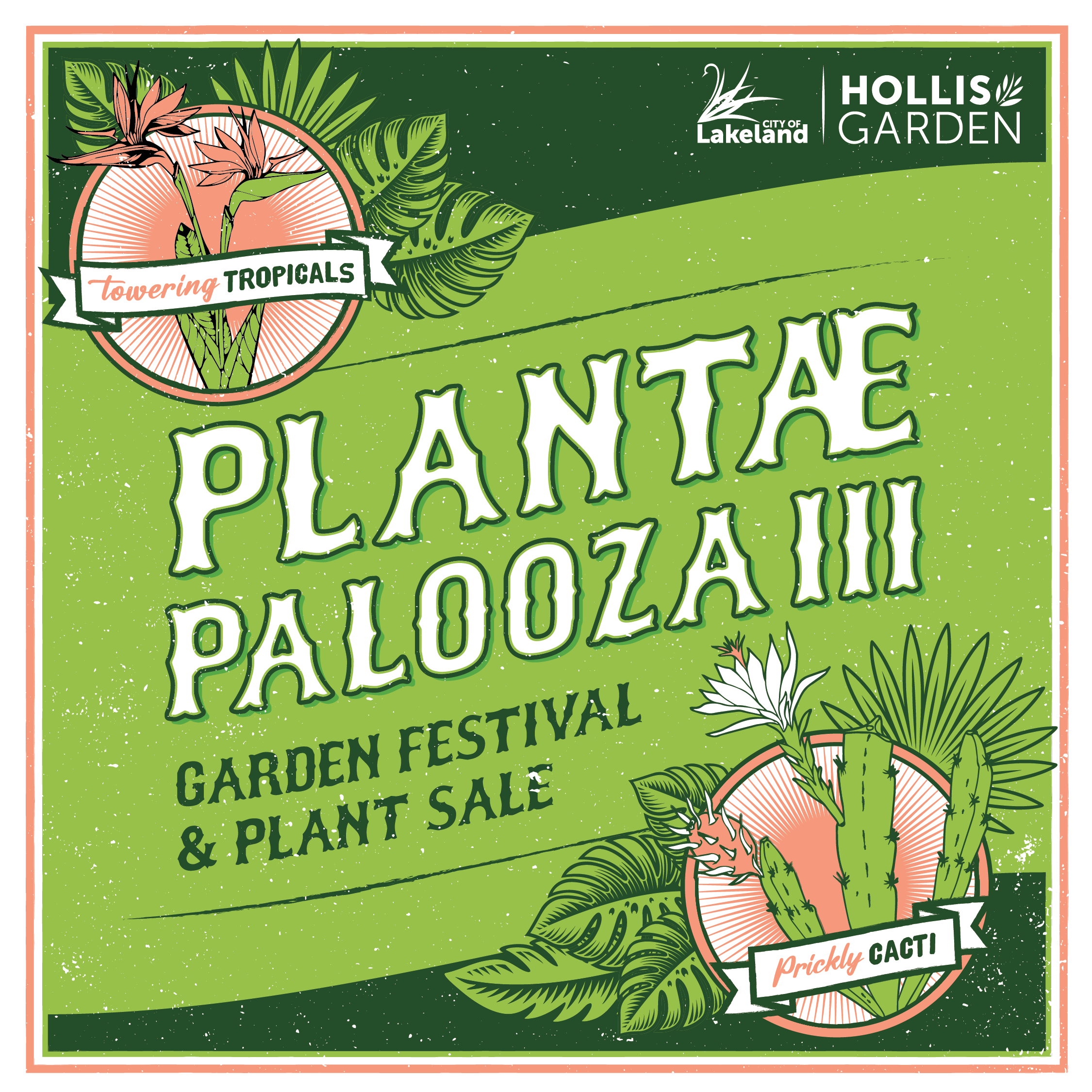 Plantae Palooza decorative event graphic