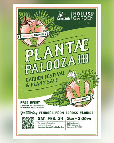 Plantae Palooza poster - all info found within the event page