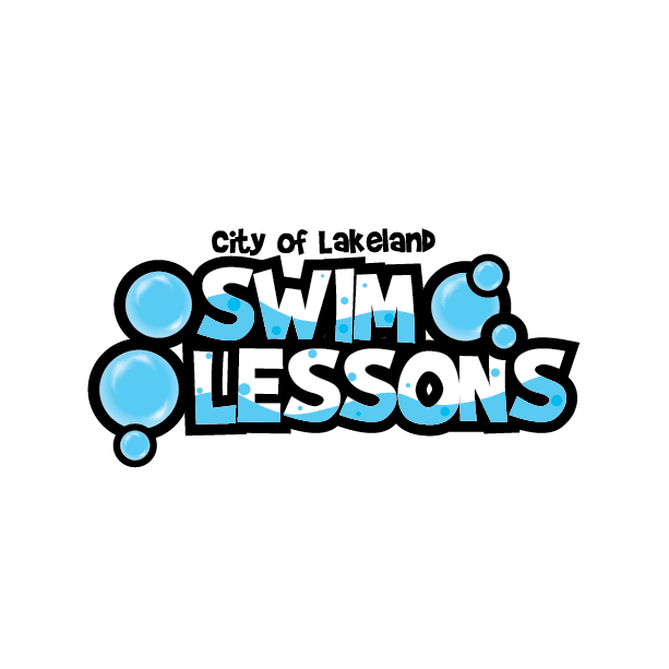 Graphic that says: City of Lakeland Swim Lessons