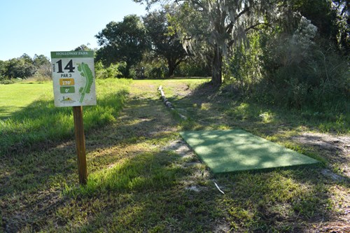 Holloway Park Disc Golf Hole 14 photo