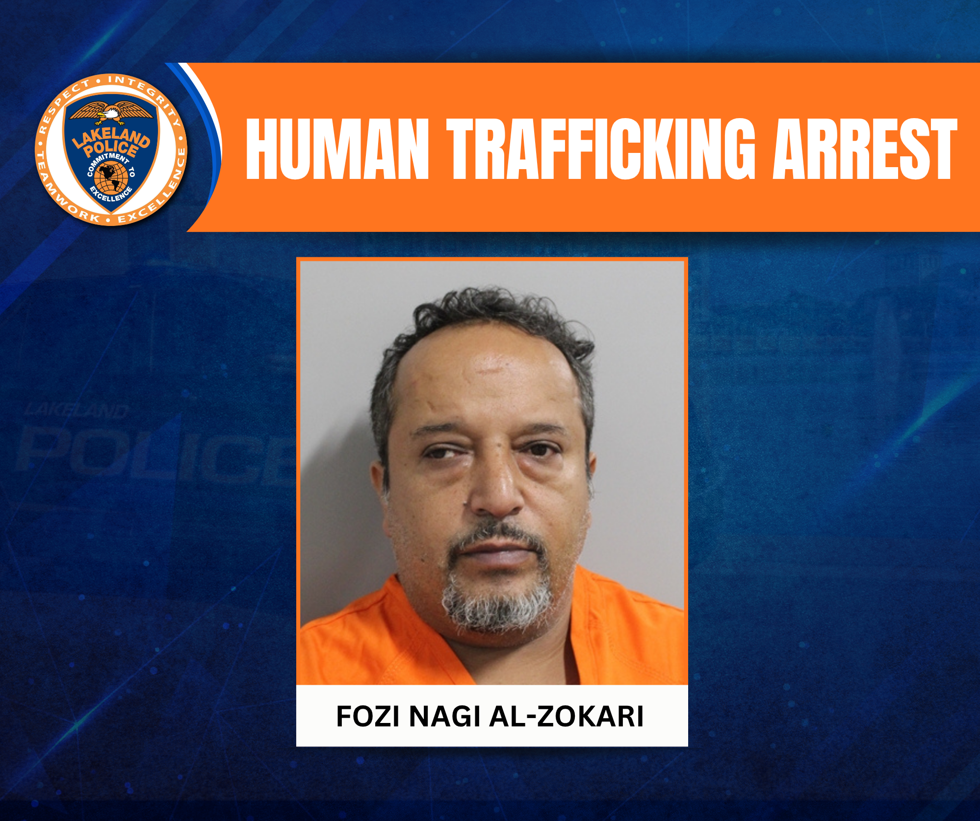 Lakeland Police Arrest Tampa Man For Human Trafficking