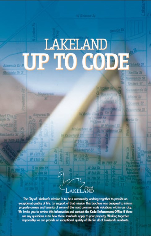A picture of Lakeland Up To Code cover page