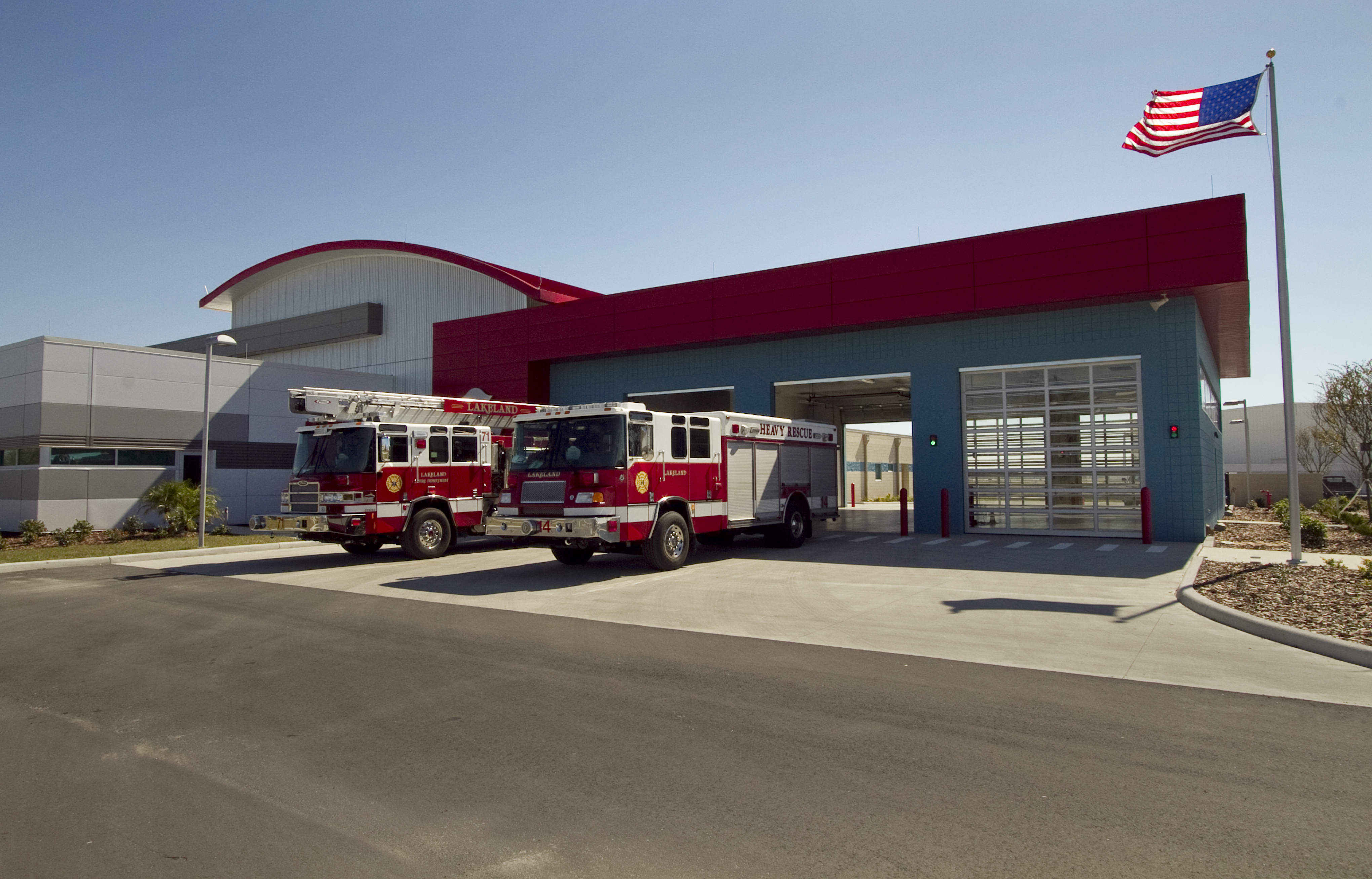A picture of Lakeland fire station 7