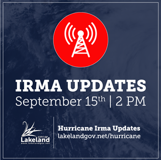 Irma Update 9/15 - 2 PM
