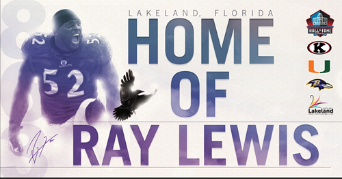 Ray Lewis Celebration Lakeland