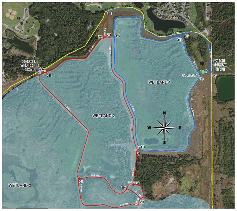 Wetlands Park Map